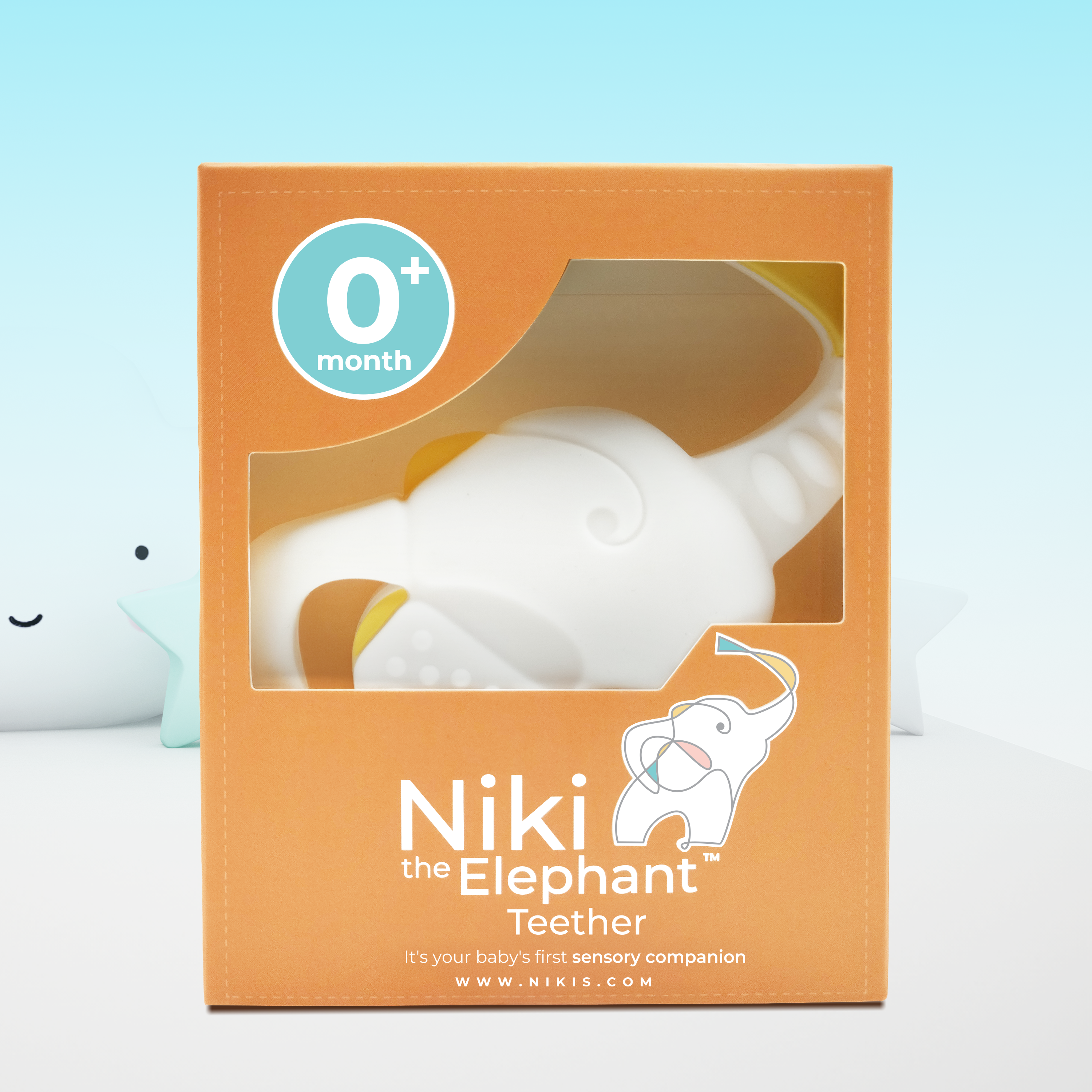 Niki The Elephant Teething Toy